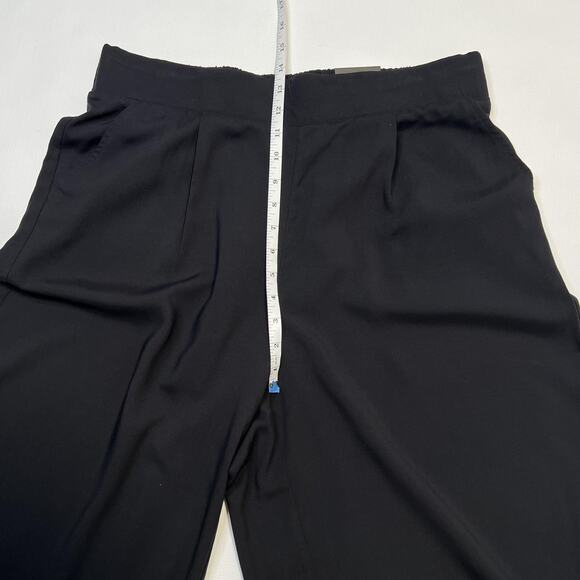 Torrid Pants Womens 0 Regular Black Wide Leg Pull On Pocket Washable Challis - Picture 8 of 12